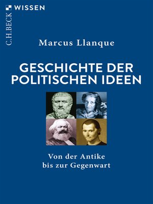 cover image of Geschichte der politischen Ideen
